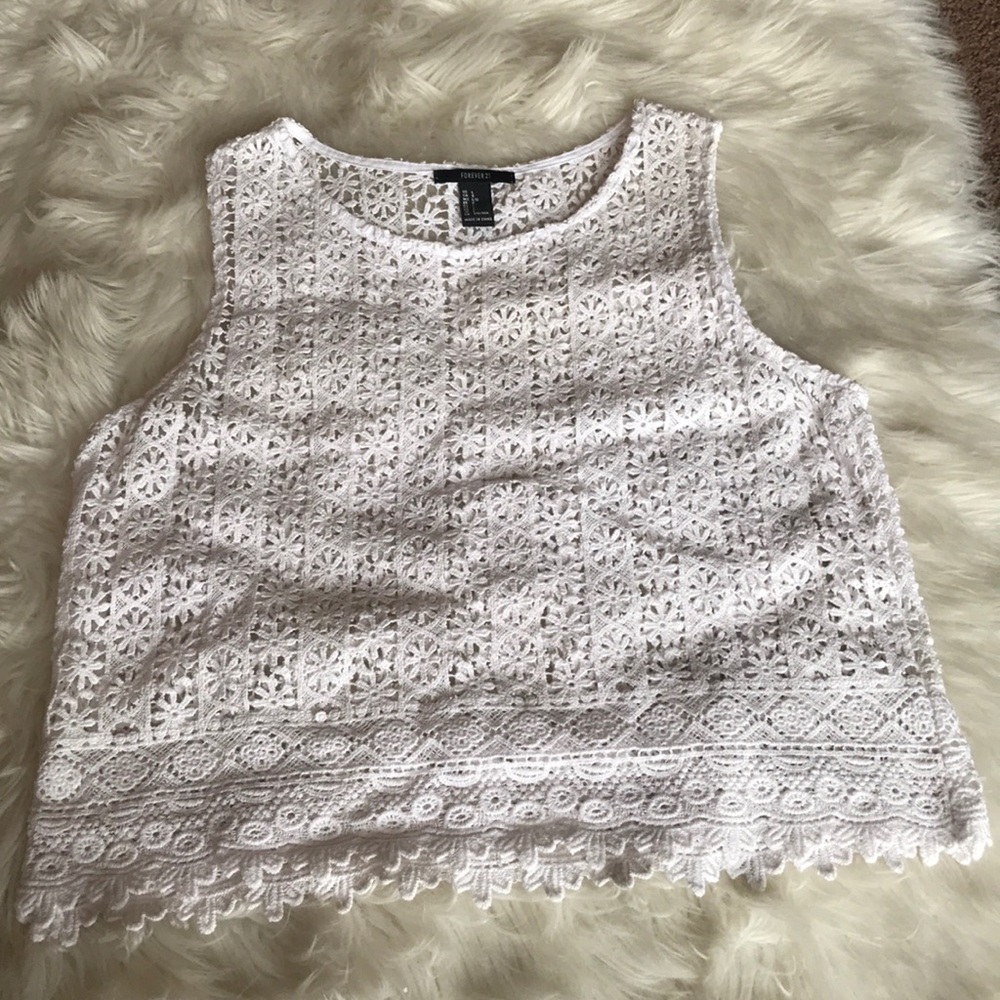 Forever 21 Crochet Top